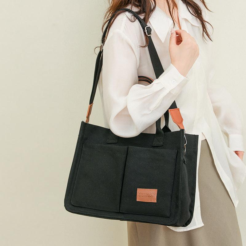 Daily Canvas Tote Shoulder Bags Women - Hipster Collections