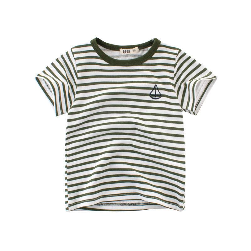 Boys' Cotton Kids Striped T-Shirt - Hipster Collections
