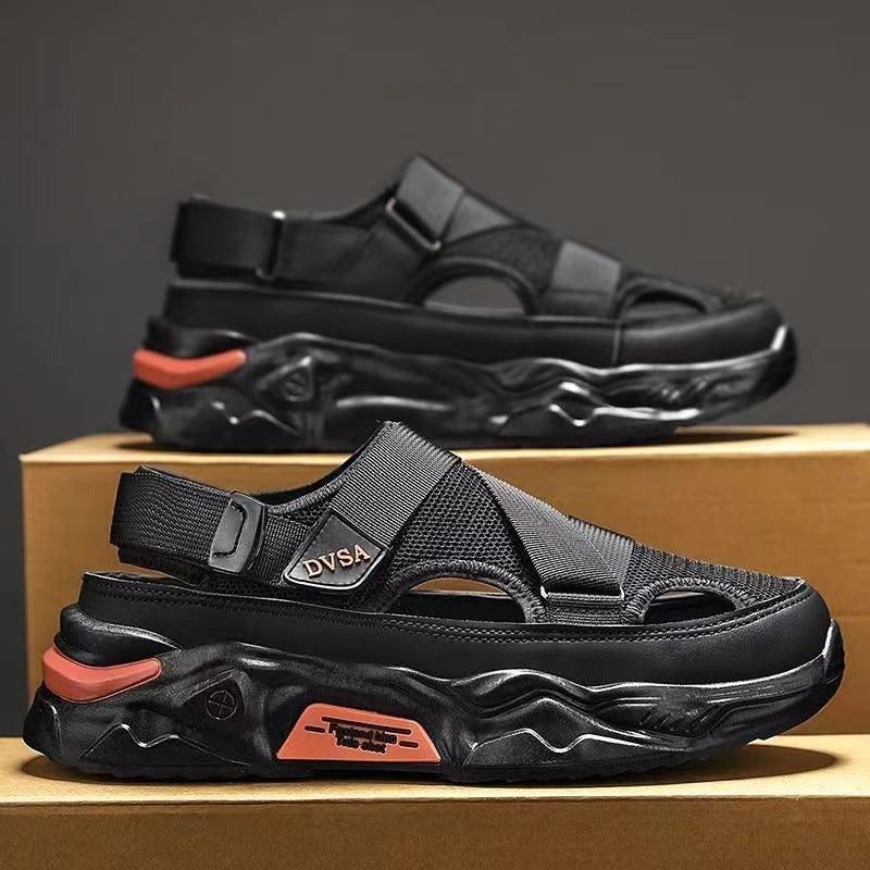 Men's Summer Platform Lightweight Non-slip Breathable Mesh Sandals - Hipster Collections