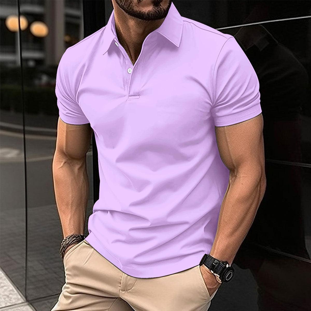Short Sleeve Polo Shirt Men - Hipster Collections