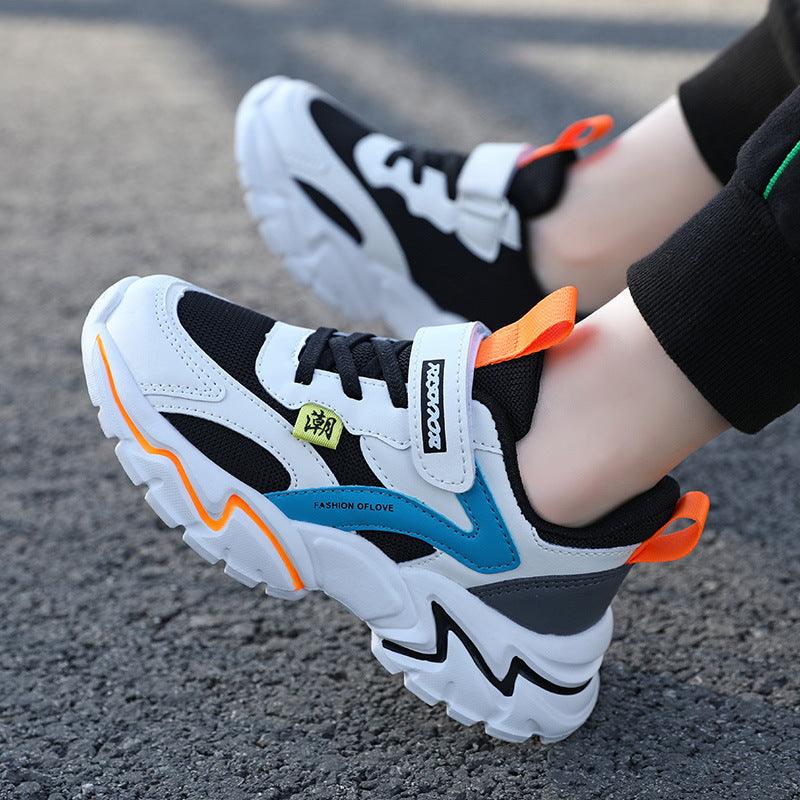 Lightweight Soft Sole Breathable Medium And Large Children's Sneakers - Hipster Collections