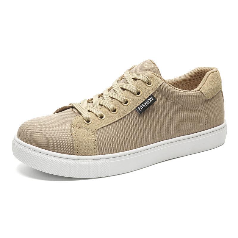 Plus Size Breathable Canvas Men's Sneakers - Hipster Collections