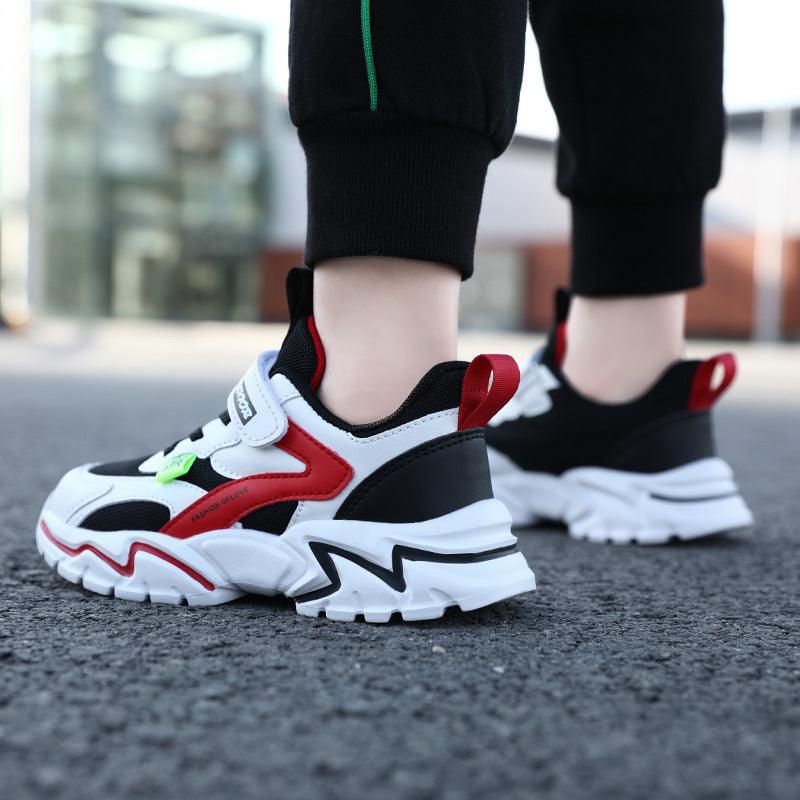 Lightweight Soft Sole Breathable Medium And Large Children's Sneakers - Hipster Collections