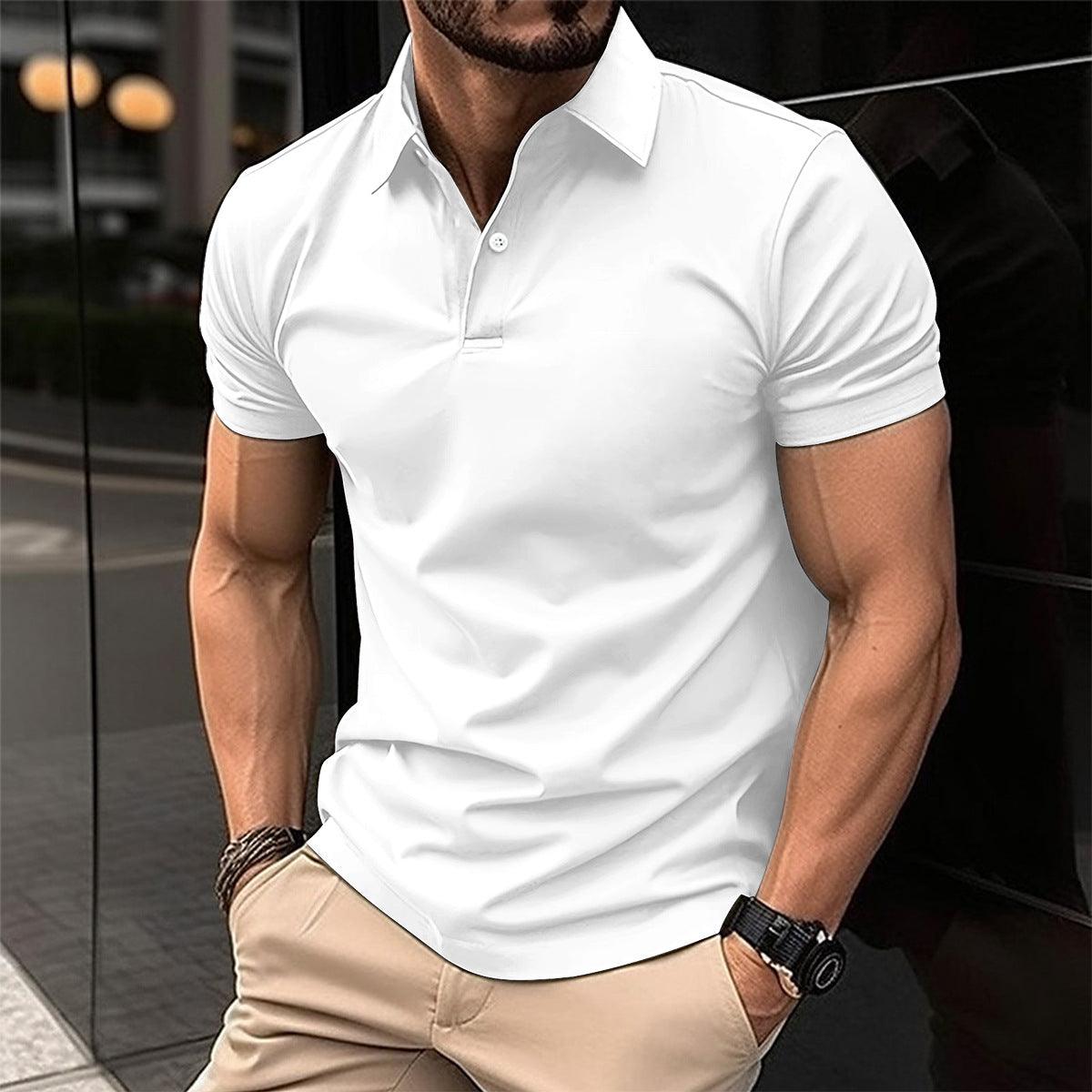 Short Sleeve Polo Shirt Men - Hipster Collections