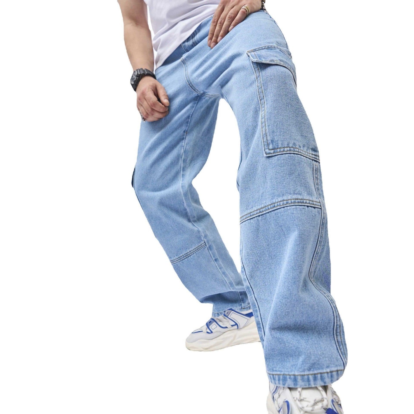 Jeans Men's American Style Trend Loose - Hipster Collections