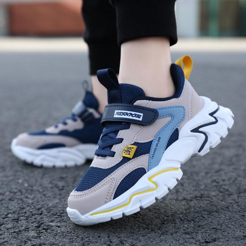 Lightweight Soft Sole Breathable Medium And Large Children's Sneakers - Hipster Collections