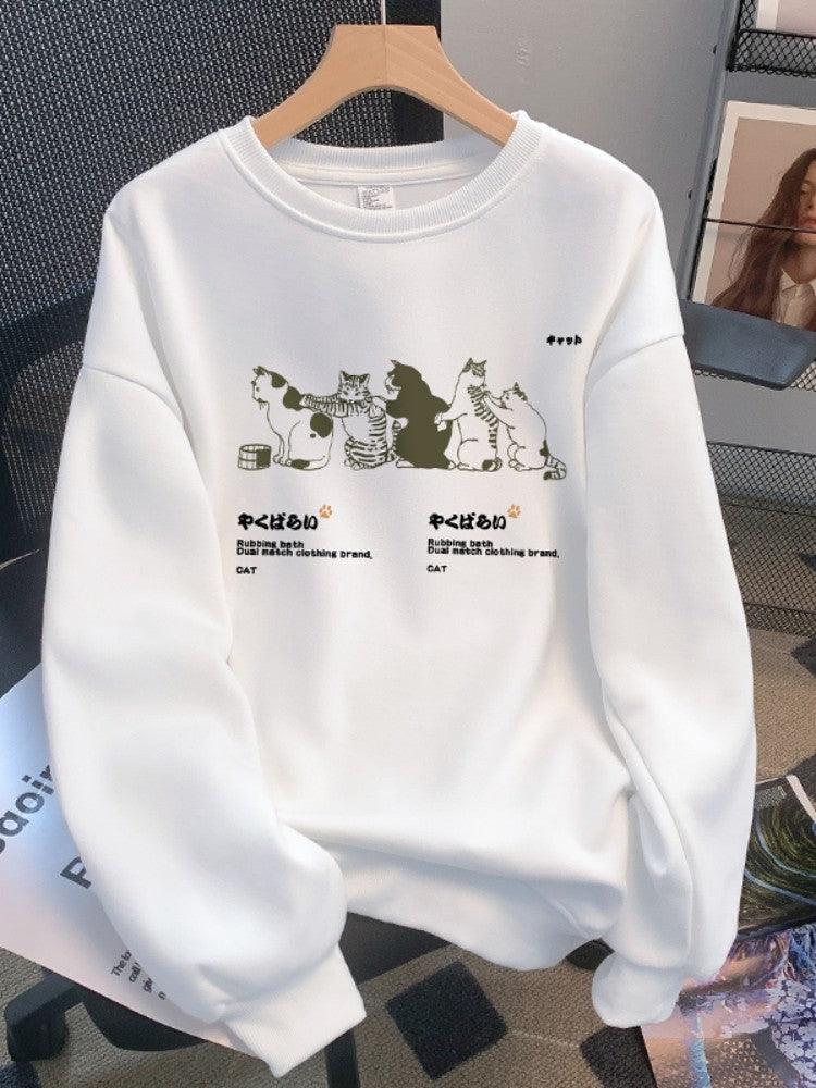 AutumnWinter Sweater Women's Printed Korean Style - Hipster Collections