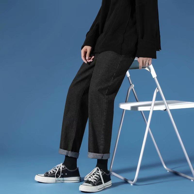 Jeans Men's Loose Straight Trend - Hipster Collections