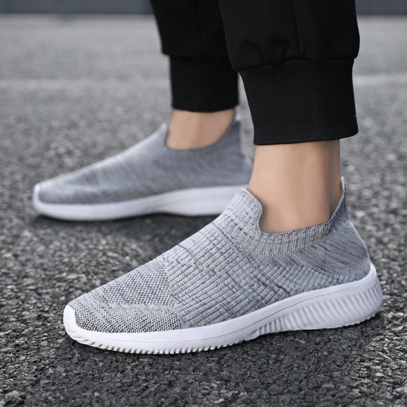 Plus Size Fly-kit Mesh Men's Shoes - Hipster Collections