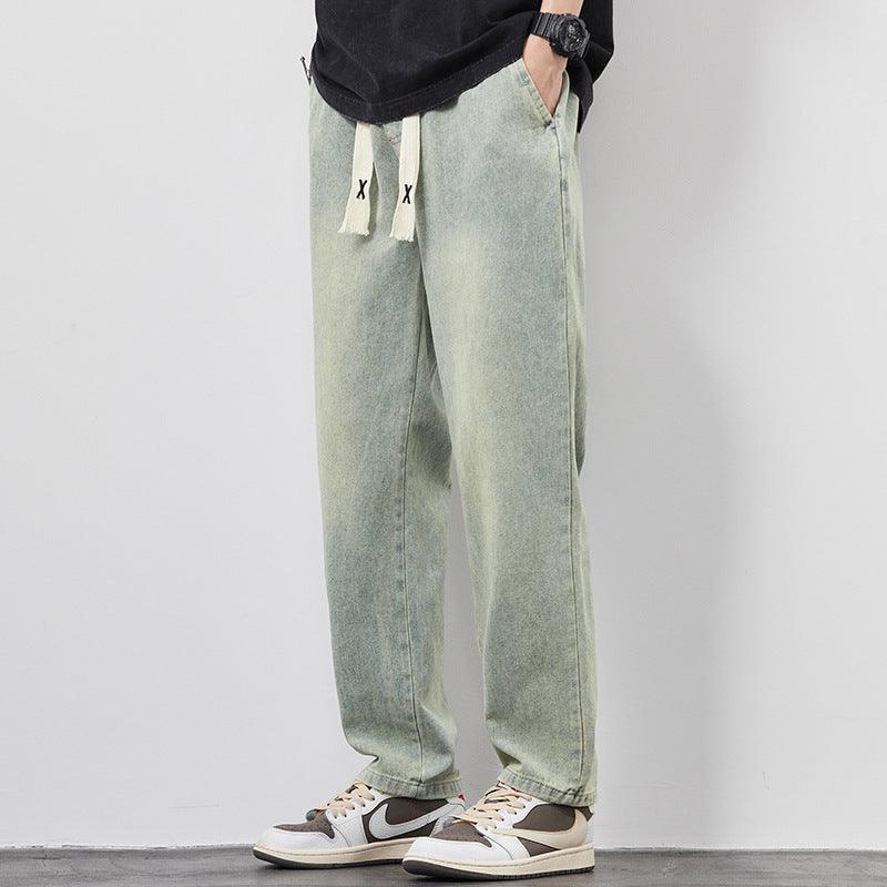 Wide Leg Jeans Pants Men - Hipster Collections