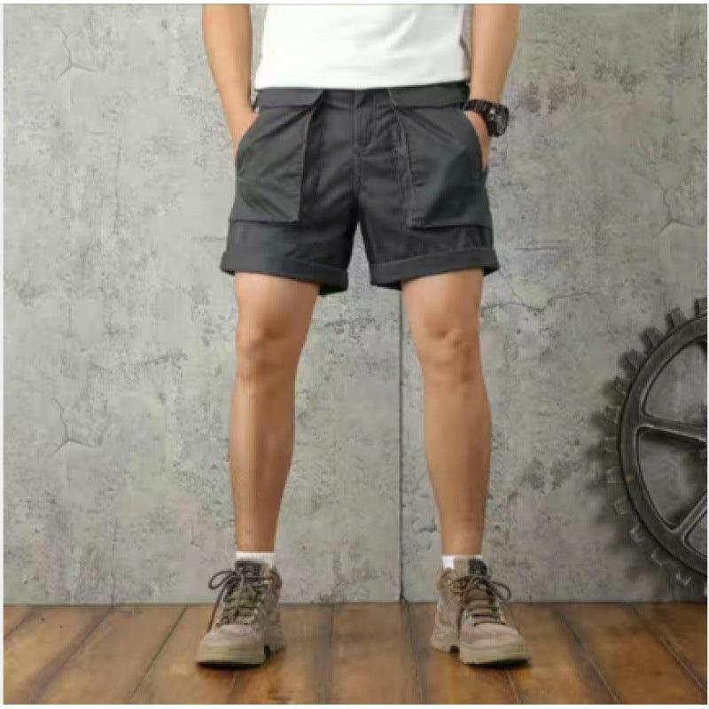Overalls Men's Large Pocket Retro Fashion Brand Loose - Hipster Collections