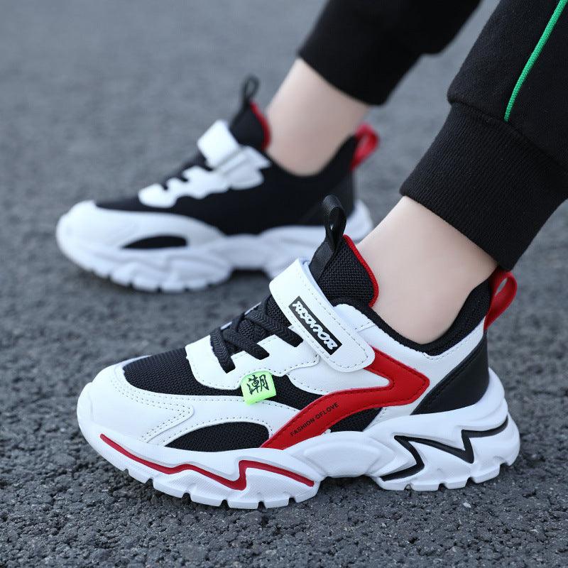 Lightweight Soft Sole Breathable Medium And Large Children's Sneakers - Hipster Collections
