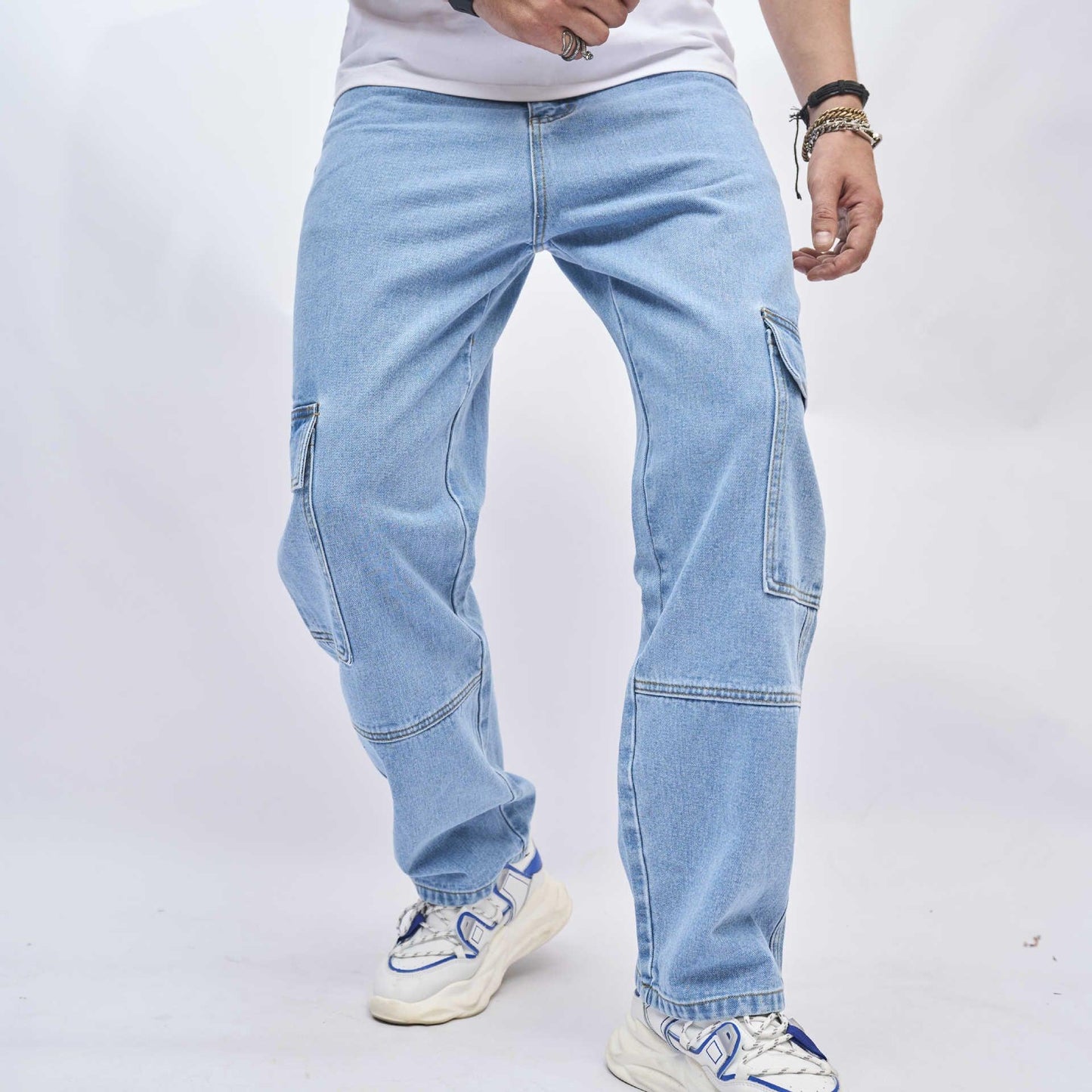 Jeans Men's American Style Trend Loose - Hipster Collections