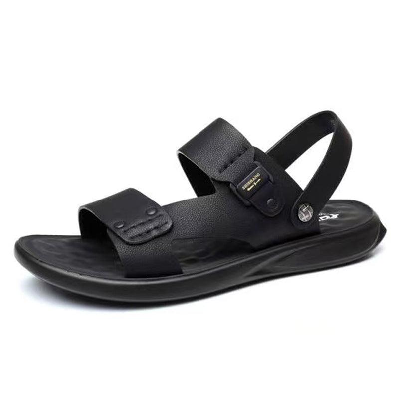 Men's Fashion Casual Breathable Cowhide Sandals - Hipster Collections