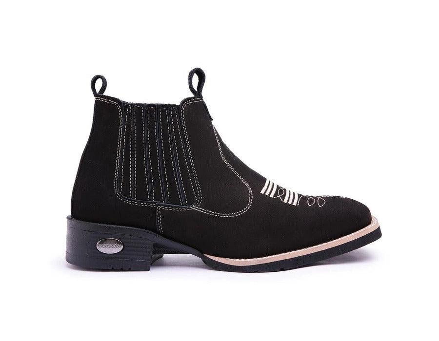 New European And American Retro Men's Shoes Winter Suede Flat Heel Round Toe Martin Boots - Hipster Collections