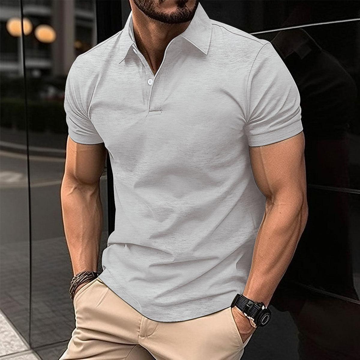Short Sleeve Polo Shirt Men - Hipster Collections