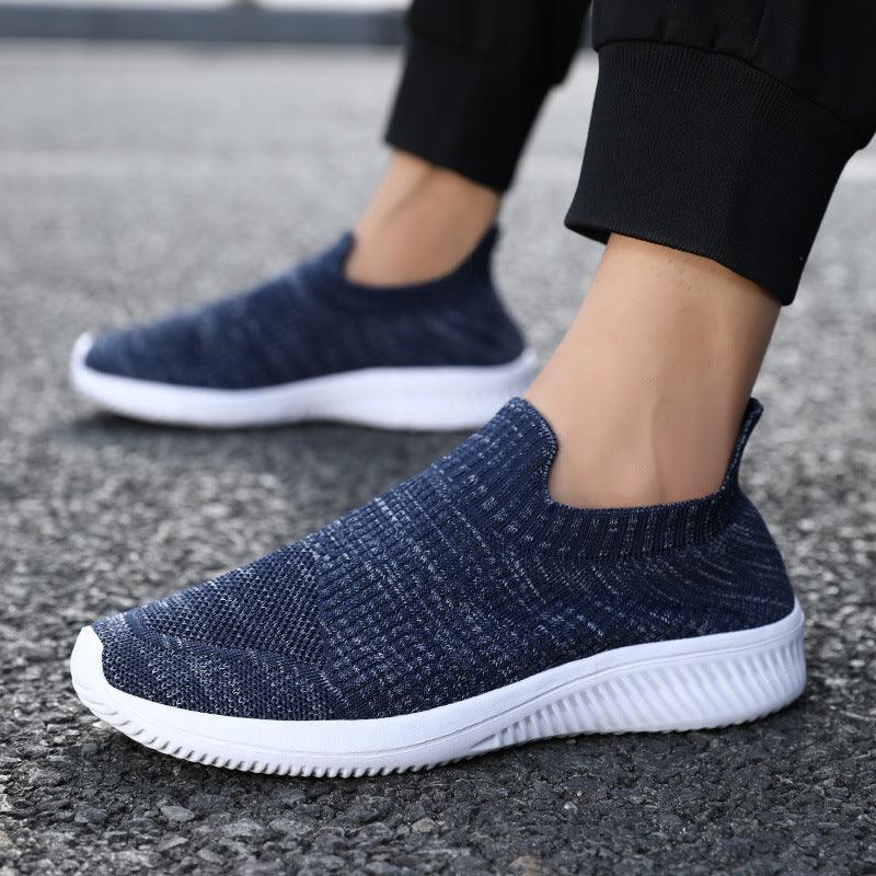 Plus Size Fly-kit Mesh Men's Shoes - Hipster Collections