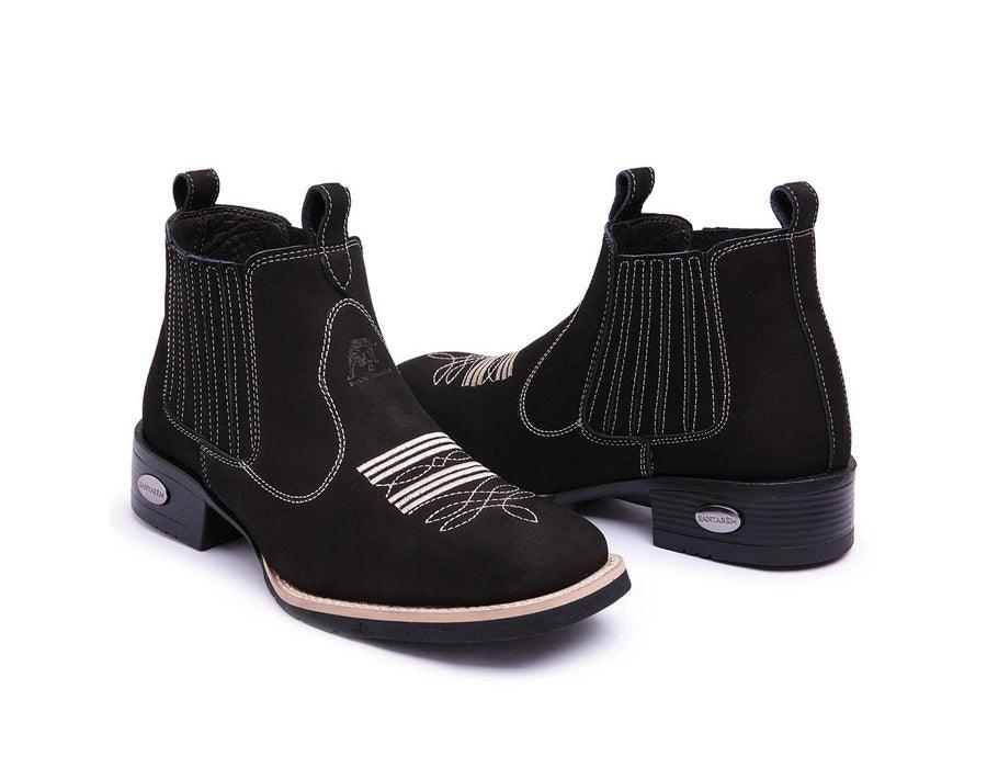 New European And American Retro Men's Shoes Winter Suede Flat Heel Round Toe Martin Boots - Hipster Collections