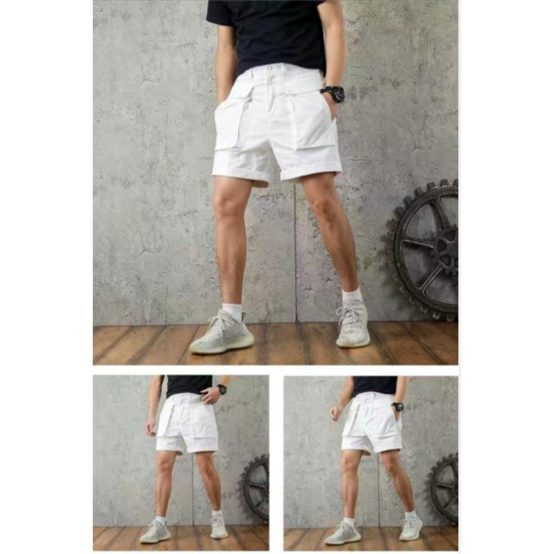 Overalls Men's Large Pocket Retro Fashion Brand Loose - Hipster Collections