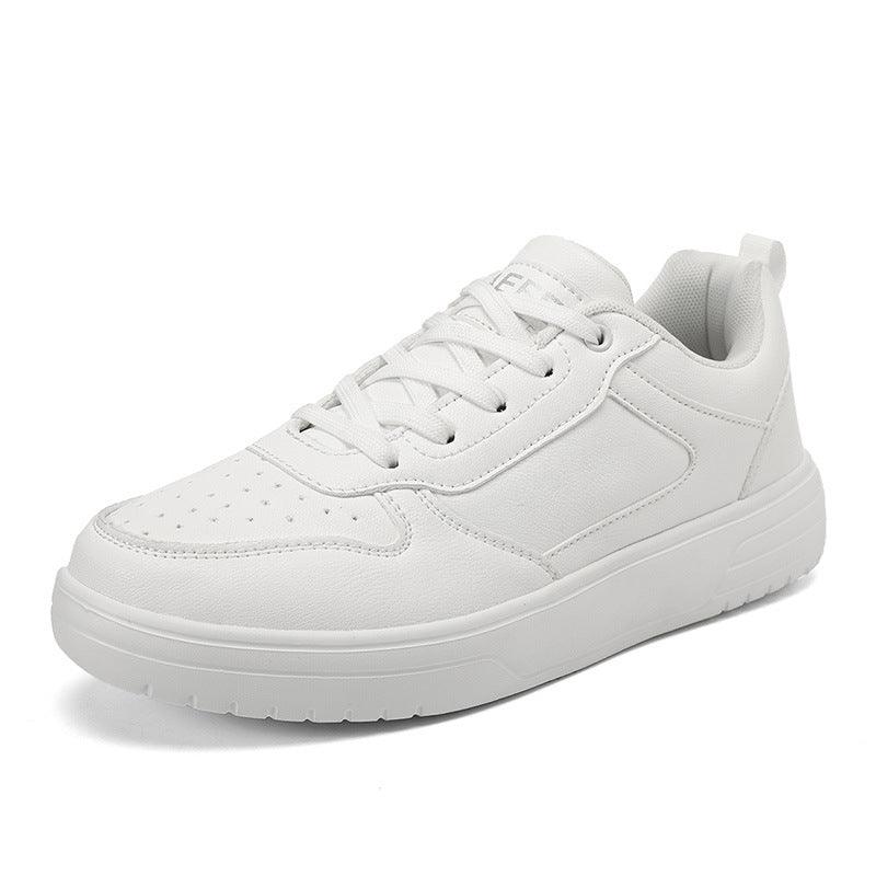 Plus Size Classic Low-top White Casual Student Lightweight Exercise Men's Shoes - Hipster Collections