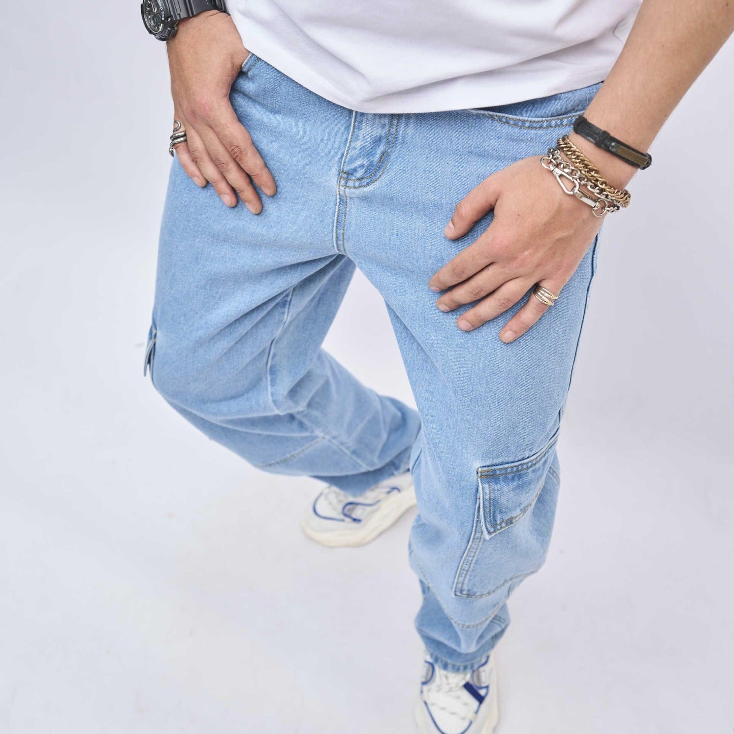 Jeans Men's American Style Trend Loose - Hipster Collections