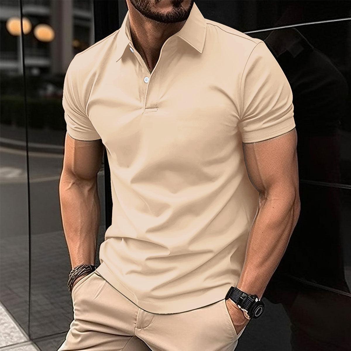 Short Sleeve Polo Shirt Men - Hipster Collections
