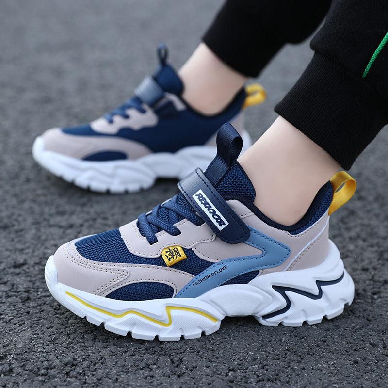 Lightweight Soft Sole Breathable Medium And Large Children's Sneakers - Hipster Collections