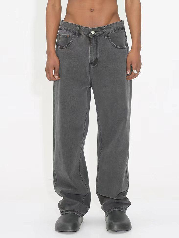 Retro Men's Loose And Comfortable Denim Trousers - Hipster Collections