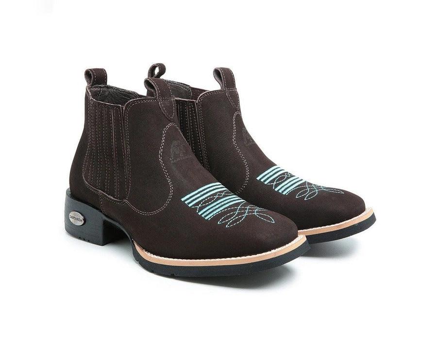 New European And American Retro Men's Shoes Winter Suede Flat Heel Round Toe Martin Boots - Hipster Collections