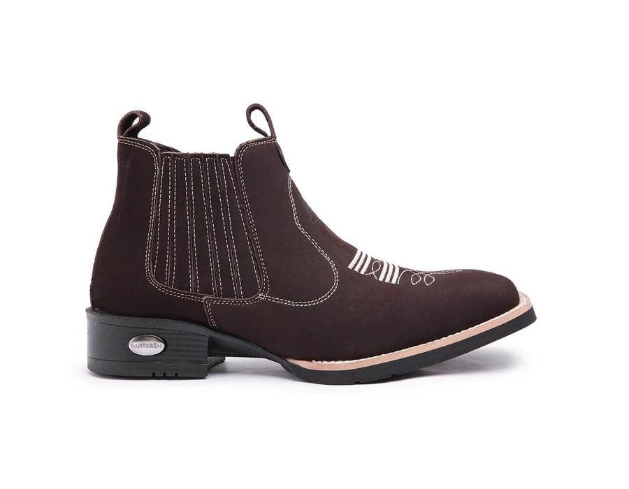 New European And American Retro Men's Shoes Winter Suede Flat Heel Round Toe Martin Boots - Hipster Collections