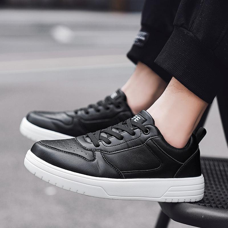 Plus Size Classic Low-top White Casual Student Lightweight Exercise Men's Shoes - Hipster Collections