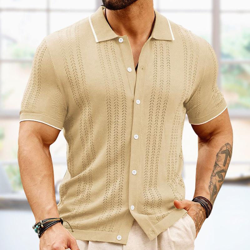 Short-sleeved Polo Shirt - Hipster Collections