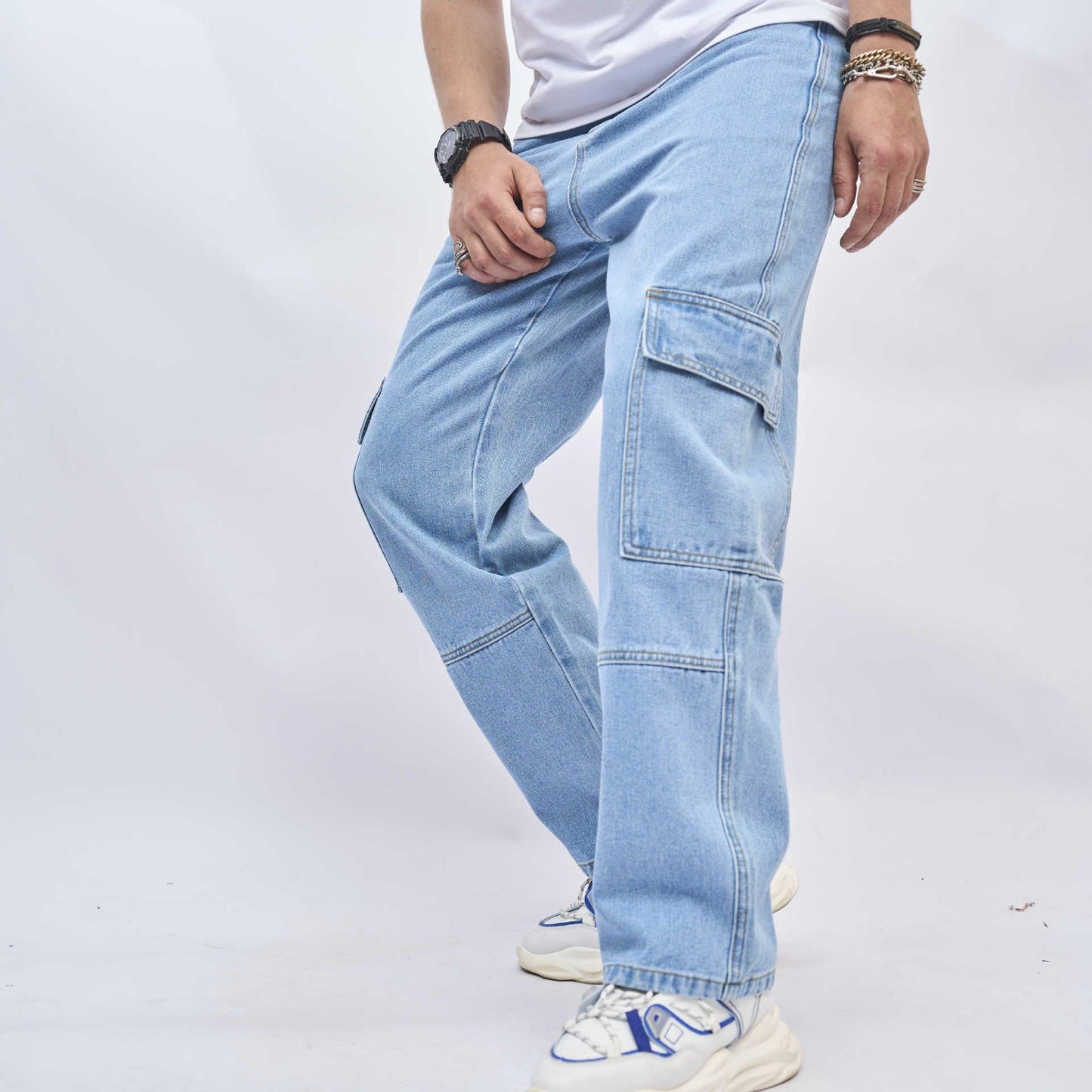 Jeans Men's American Style Trend Loose - Hipster Collections