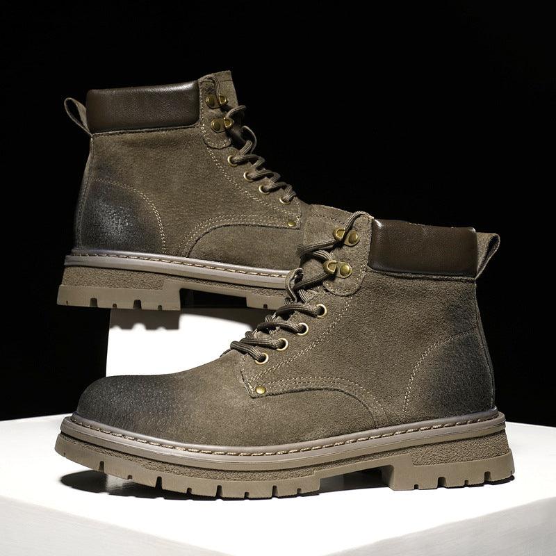 Workwear British Style Men's Hiking Boots - Hipster Collections