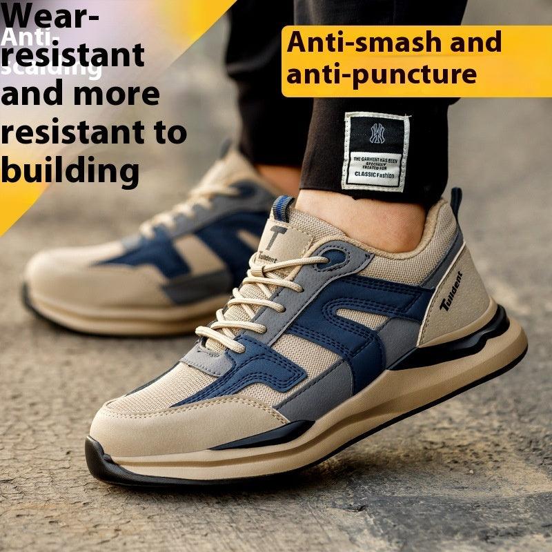 Summer Breathable Safety Shoes For Men - Hipster Collections