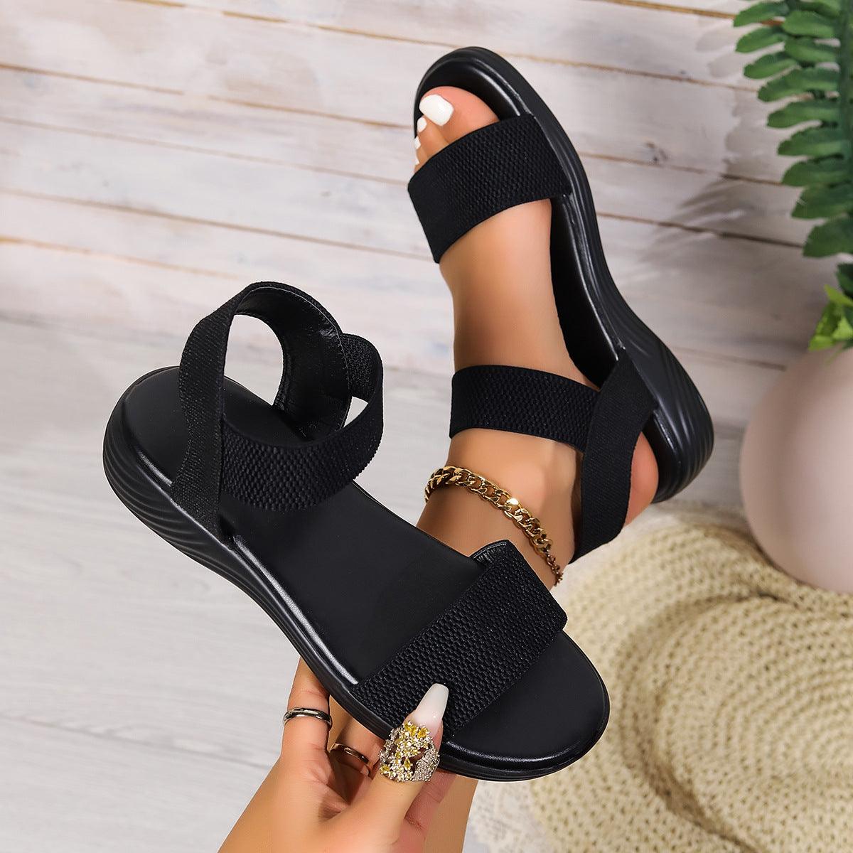 Elastic & Flat Sandals/Shoes For Women - Hipster Collections