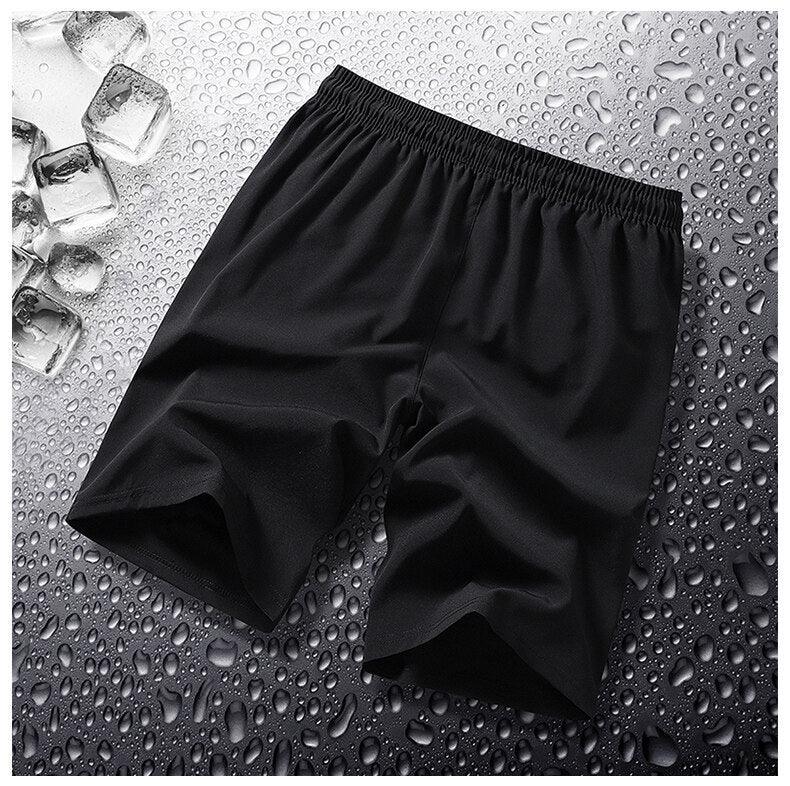 Quick-drying Shorts Men's Summer Thin Loose Plus Size Shorts Fat Outer Wear Running Shorts - Hipster Collections