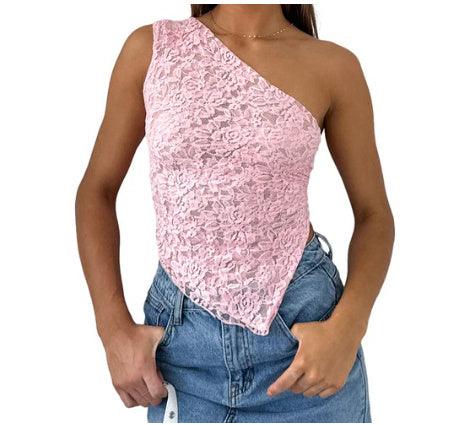 Ins Lace Backless Top - Hipster Collections