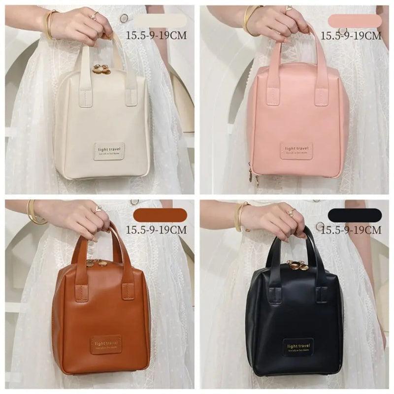PU Leather Cosmetic Bag - Hipster Collections