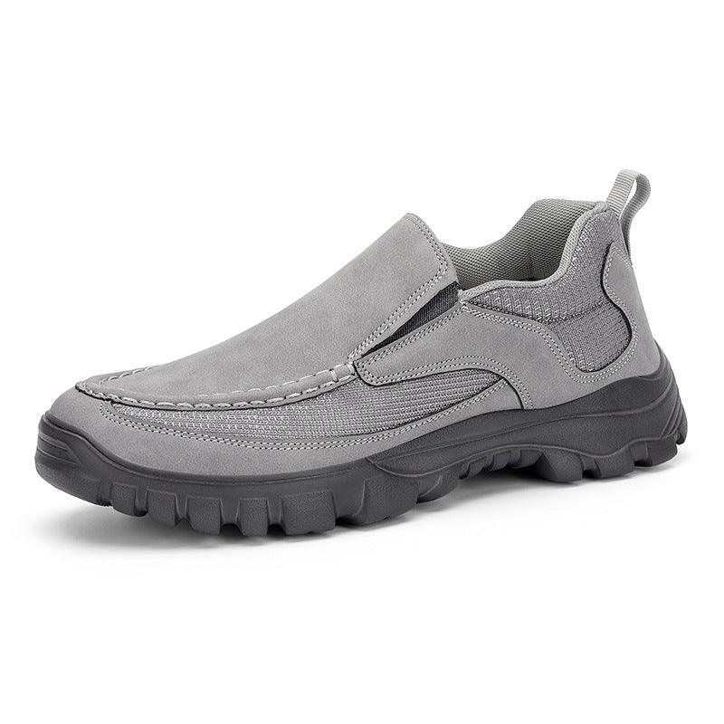 Men's Loafer Casual Business Leather Shoes Plus Size 46 Lightweight Men's Shoes - Hipster Collections
