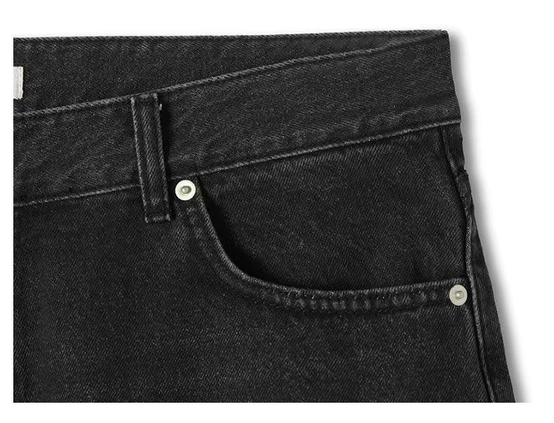Men's American-style Retro Washed Straight Jeans - Hipster Collections