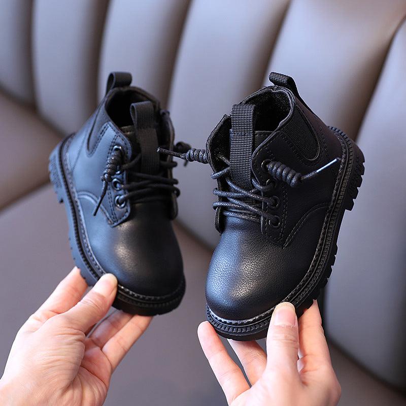 Kids Leather Boots Waterproof - Hipster Collections