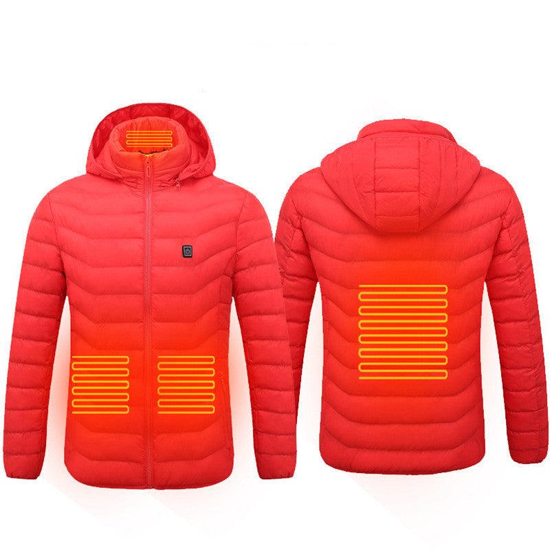 Heated Puffer Jacket - Hipster Collections