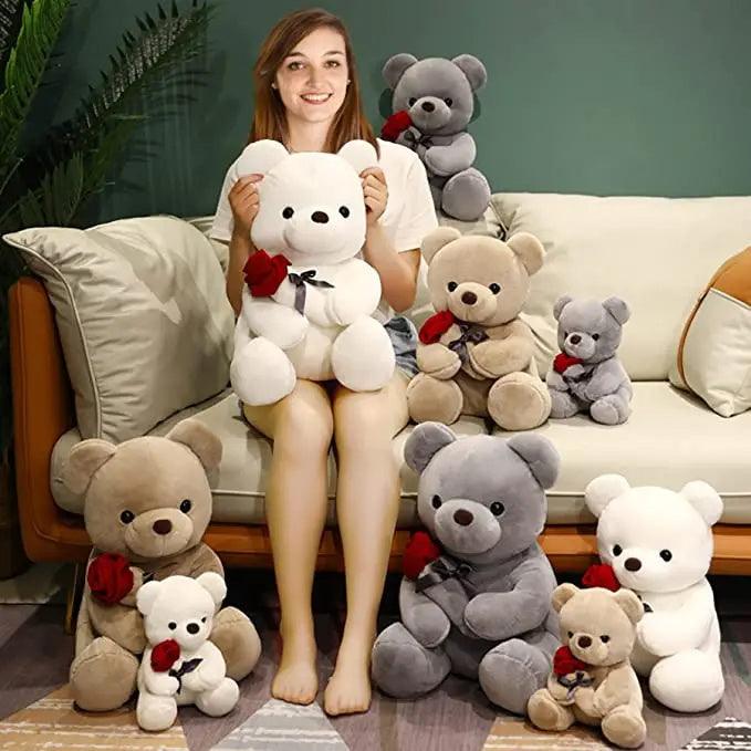 Teddy Bear Plush Pillow Stuffed Soft Animal Dolls - Hipster Collections