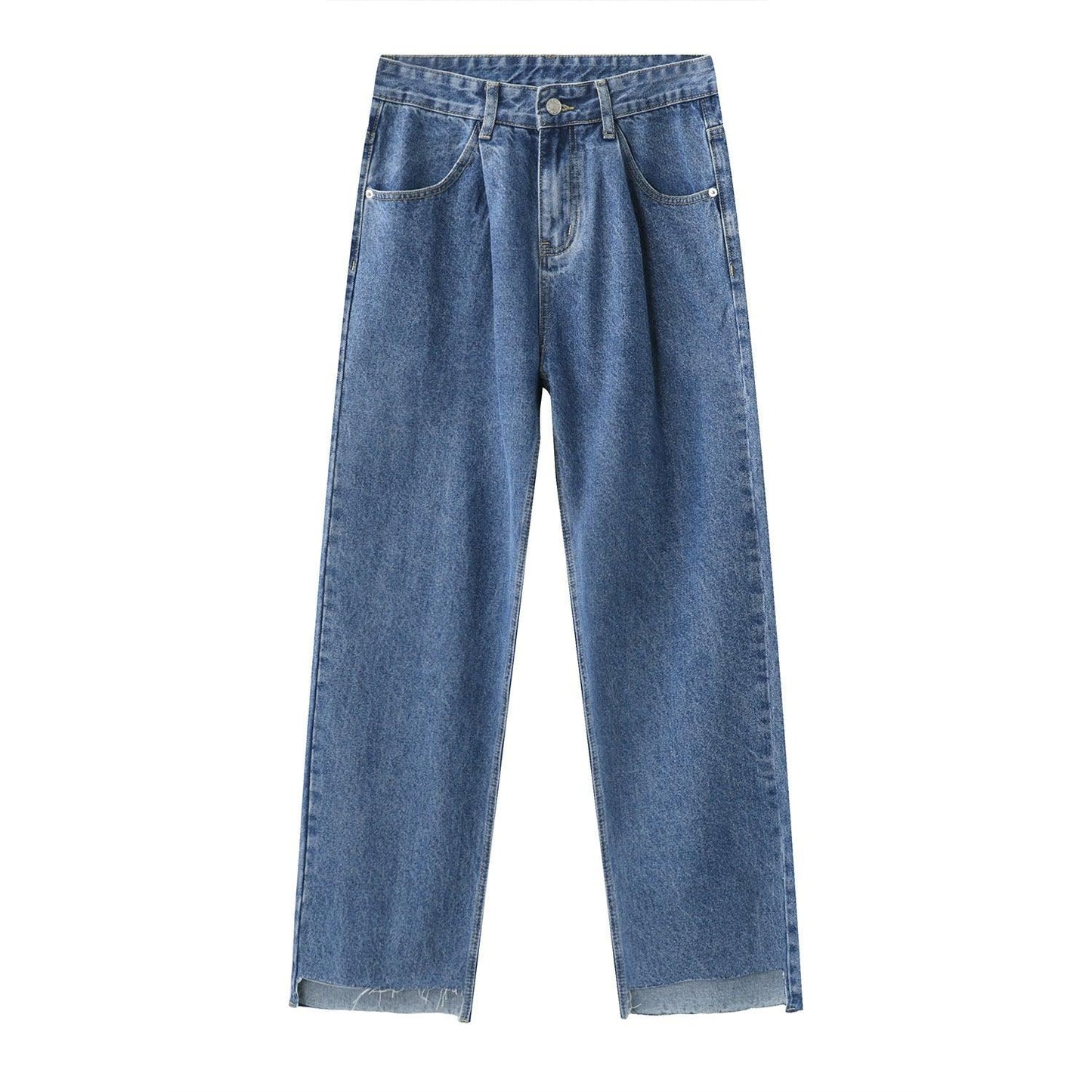 Simple Retro Casual Jeans Irregular - Hipster Collections