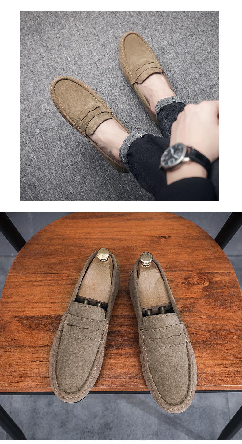 Men's Casual Flat Leather Shoes - Hipster Collections