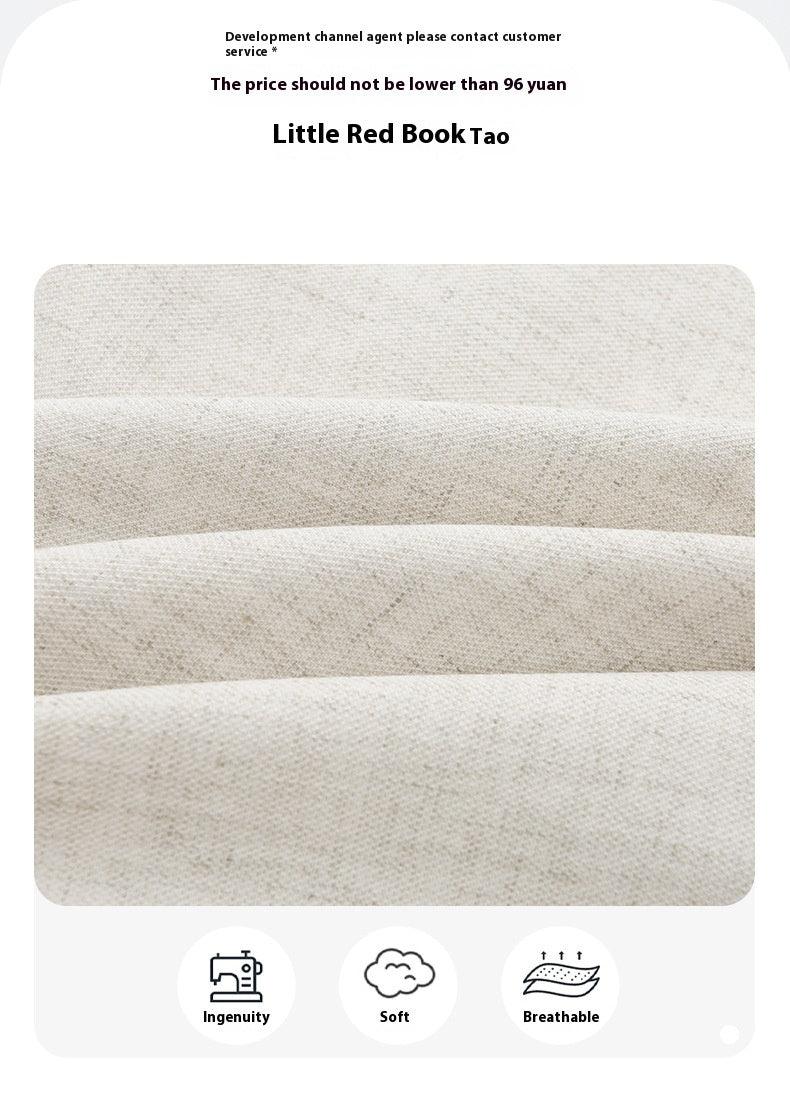 Men's Simple Solid Color Casual Cotton Linen Shorts - Hipster Collections