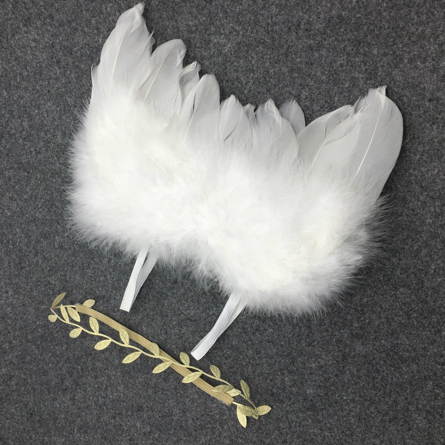 New Born Photography Props White Angel Wing Baby - Hipster Collections
