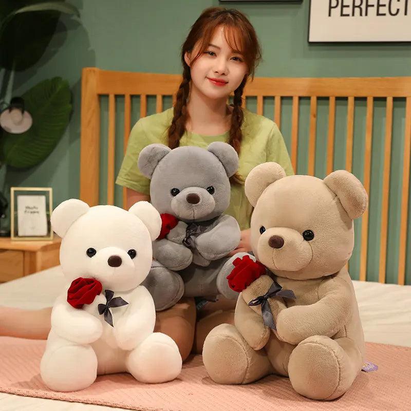 Teddy Bear Plush Pillow Stuffed Soft Animal Dolls - Hipster Collections