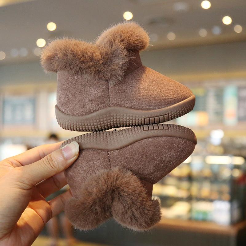 Children's Velvet Padded Baby Toddler Shoes Snow Boots - Hipster Collections